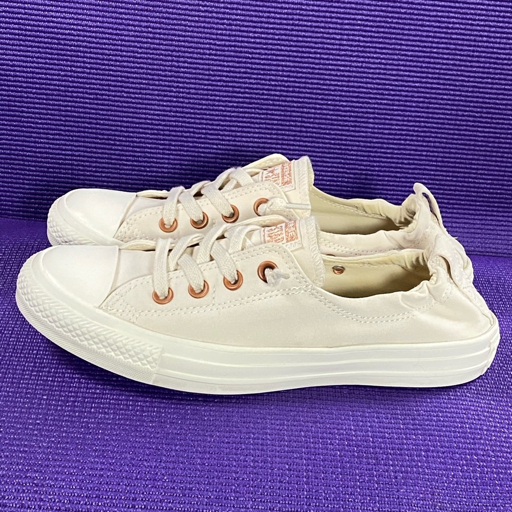 Women Converse Chuck Taylor All Star Shoreline Ox, Driftwood/White womens size 9